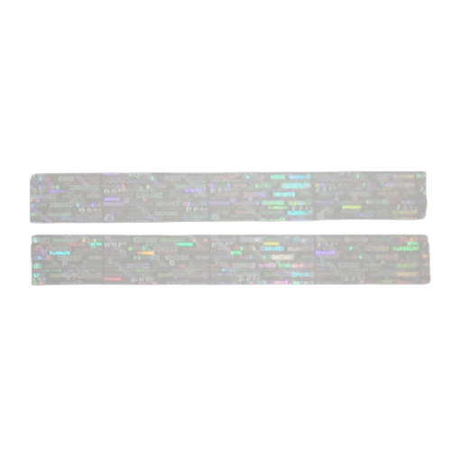 TamperMax®, Tamper-Evident Holographic Security Label Seal Sticker, Rectangle, 4" x 0.5" - Image 5