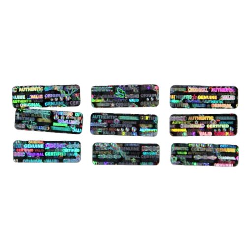 TamperMax®, Tamper-Evident Holographic Security Label Seal Sticker, Rectangle, 0.75" x 0.25" - Image 10