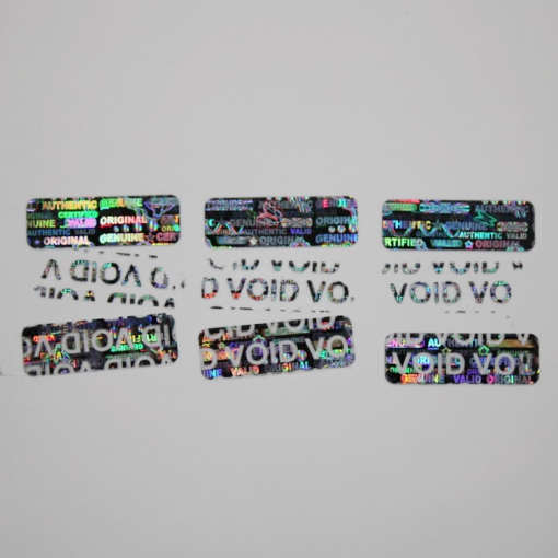 TamperMax®, Tamper-Evident Holographic Security Label Seal Sticker, Rectangle, 0.75" x 0.25" - Image 11