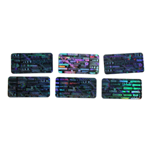 TamperMax®, Tamper-Evident Holographic Security Label Seal Sticker, Rectangle, 1" x 0.5" - Image 6