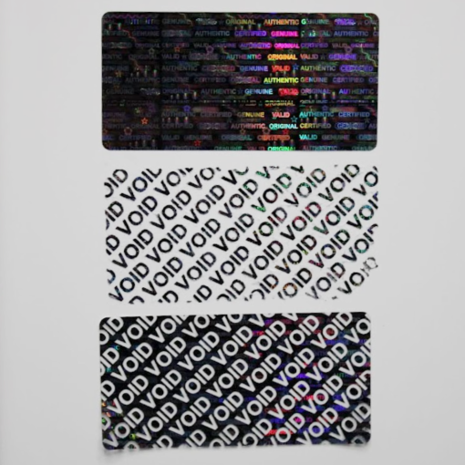 TamperMax®, Tamper-Evident Holographic Security Label Seal Sticker, Rectangle, 2" x 1" - Image 7