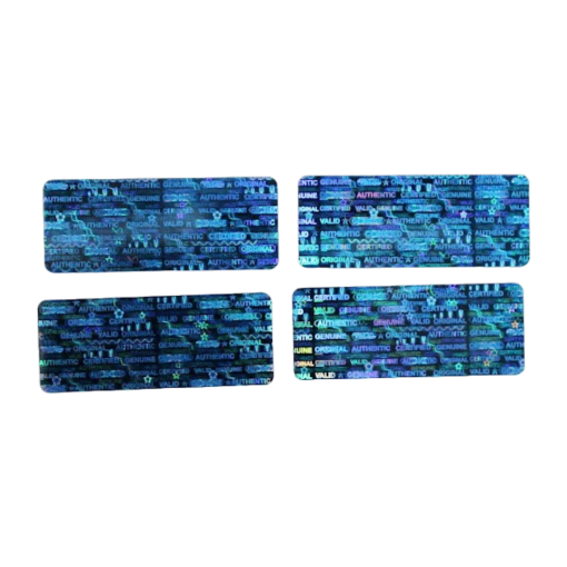 TamperMax®, Tamper-Evident Holographic Security Label Seal Sticker, Rectangle, 1.5" x 0.6" - Image 5