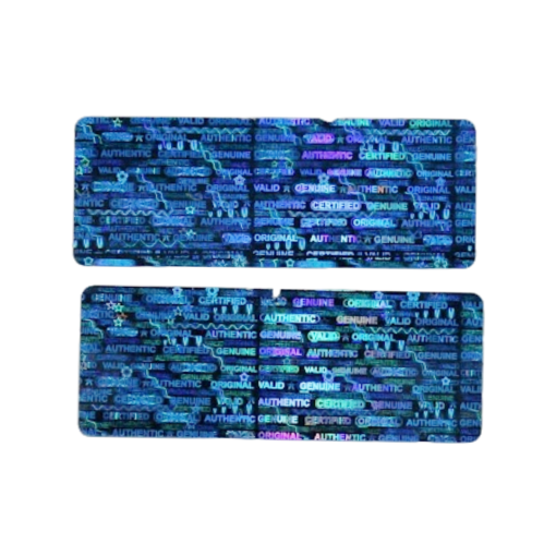 TamperMax®, Tamper-Evident Holographic Security Label Seal Sticker, Rectangle, 2" x 0.75" - Image 7