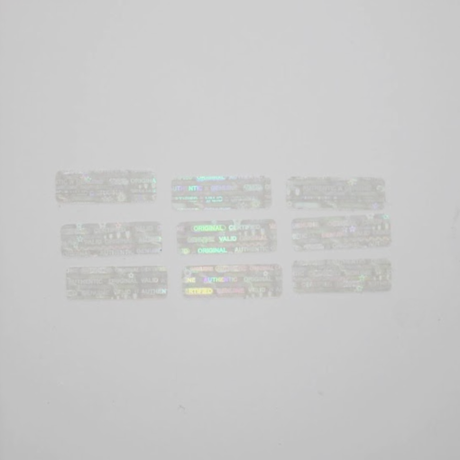 TamperMax®, Tamper-Evident Holographic Security Label Seal Sticker, Rectangle, 0.75" x 0.25" - Image 7