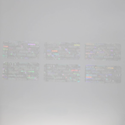 TamperMax®, Tamper-Evident Holographic Security Label Seal Sticker, Rectangle, 1" x 0.5" - Image 8