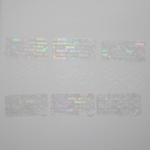 TamperMax®, Tamper-Evident Holographic Security Label Seal Sticker, Rectangle, 1" x 0.5" - Image 9