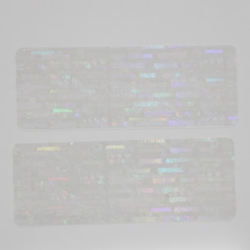 TamperMax®, Tamper-Evident Holographic Security Label Seal Sticker, Rectangle, 2" x 0.75" - Image 9