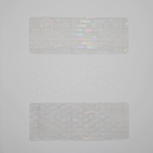 TamperMax®, Tamper-Evident Holographic Security Label Seal Sticker, Rectangle, 2" x 0.75" - Image 10