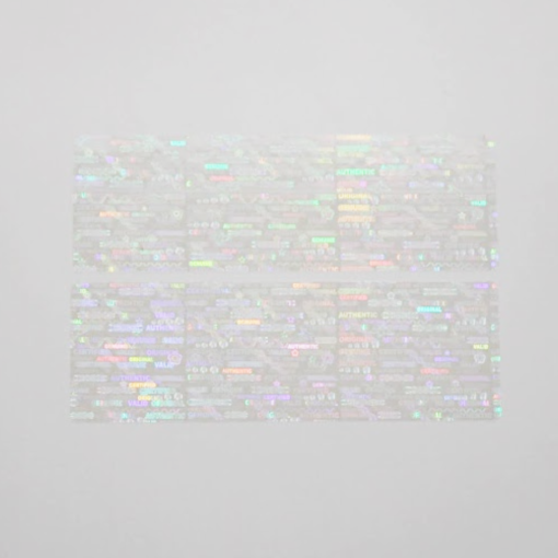 TamperMax®, Tamper-Evident Holographic Security Label Seal Sticker, Rectangle, 3" x 1" - Image 5