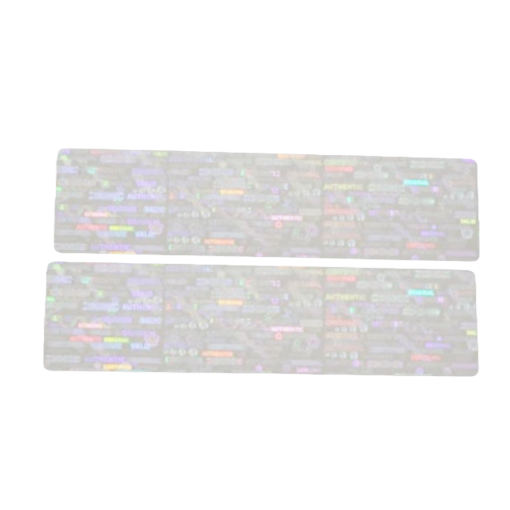 TamperMax®, Tamper-Evident Holographic Security Label Seal Sticker, Rectangle, 4" x 1" - Image 5