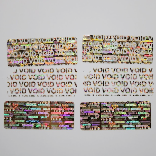 TamperMax®, Tamper-Evident Holographic Security Label Seal Sticker, Rectangle, 1.5" x 0.6" - Image 10