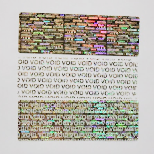 TamperMax®, Tamper-Evident Holographic Security Label Seal Sticker, Rectangle, 3" x 1" - Image 8