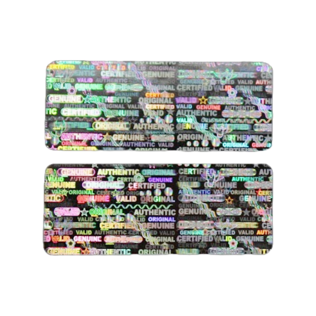 Hologram Rectangle Security Labels