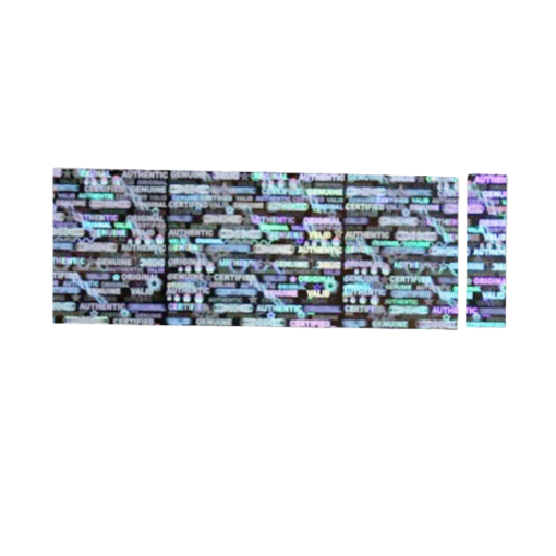 TamperMax®, Tamper-Evident Holographic Security Label Seal Sticker, Rectangle, 2.875" x 1" - Image 6