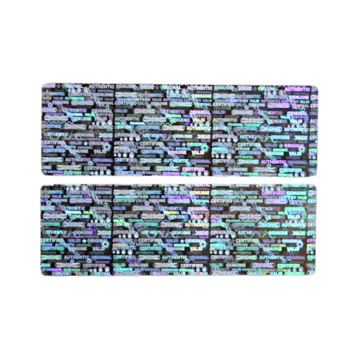 TamperMax®, Tamper-Evident Holographic Security Label Seal Sticker, Rectangle, 3" x 1" - Image 11