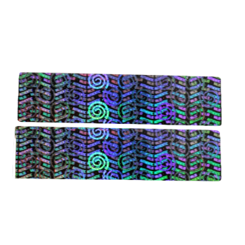TamperMax®, Tamper-Evident Holographic Security Label Seal Sticker, Rectangle, 4" x 1"