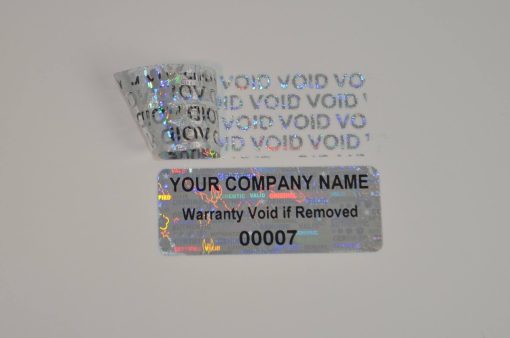 TamperMax®, Tamper-Evident Holographic Security Label Seal Sticker, Rectangle, 1.5" x 0.6" - Image 17