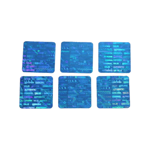 TamperMax®, Tamper-Evident Holographic Security Label Seal Sticker, Square, 0.75" x 0.75" - Image 4