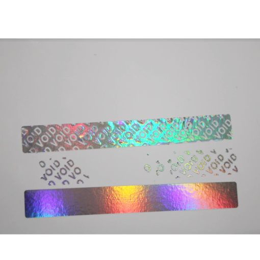 TamperVoid®, Tamper-Evident Security Label Seal Sticker, Rectangle, 4" x 0.5" - Image 2