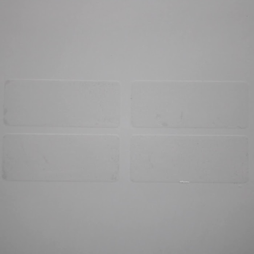 TamperVoid, Rectangle, Clear 1.5 x 0.6-2