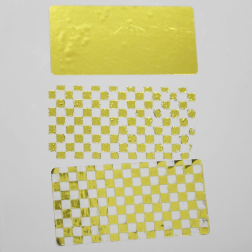 TamperVoid, Rectangle, Gold 2 x 1-3