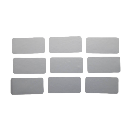 TamperVoid, Rectangle, Silver Matte 1 x 0.5-1 (1)