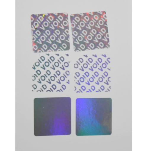 TamperVoid®, Tamper-Evident Security Label Seal Sticker, Square, 1" x 1" - Image 2
