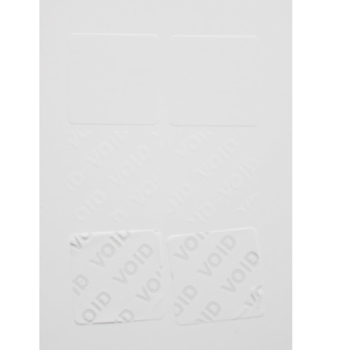 TamperVoid®, Tamper-Evident Security Label Seal Sticker, Square, 1" x 1" - Image 6