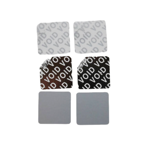 TamperVoid®, Tamper-Evident Security Label Seal Sticker, Square, 0.75" x 0.75" - Image 5